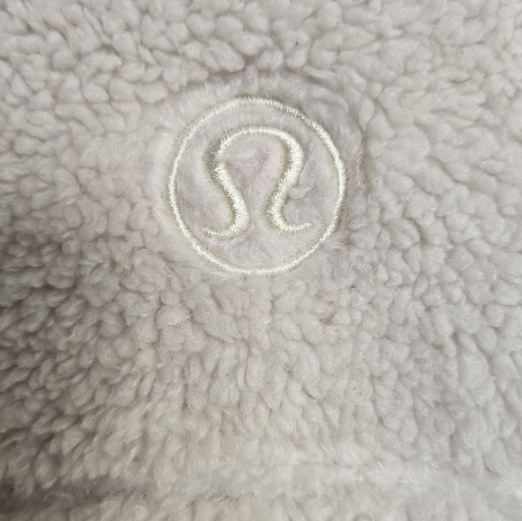 Lululemon Scuba Oversized Fleece Funnel Neck in Bone - Picture 5 of 11